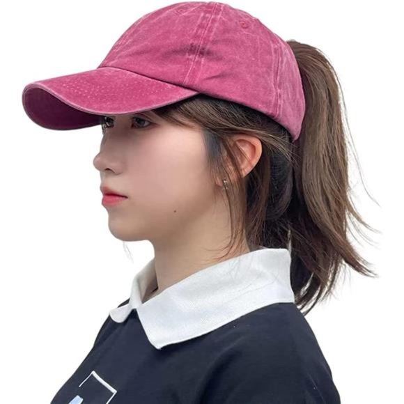 OAKFARM Baseball Cap Mens Hats Distressed Washed Denim Vintage Ball Caps main image 4